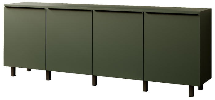 Artego Design Soft Pro Nora 163 cm Dressoir Groen