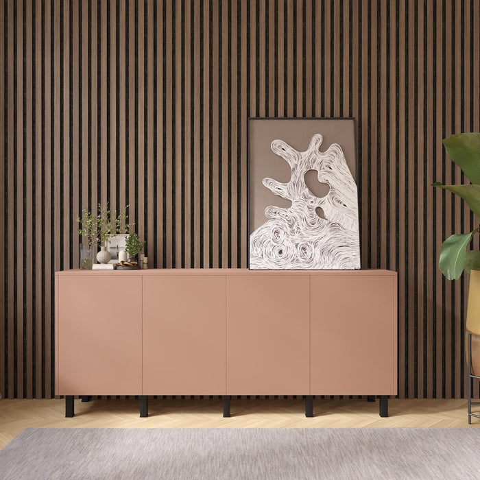 Artego Design Pastell Ayaya 203 cm Dressoir Abrikoos