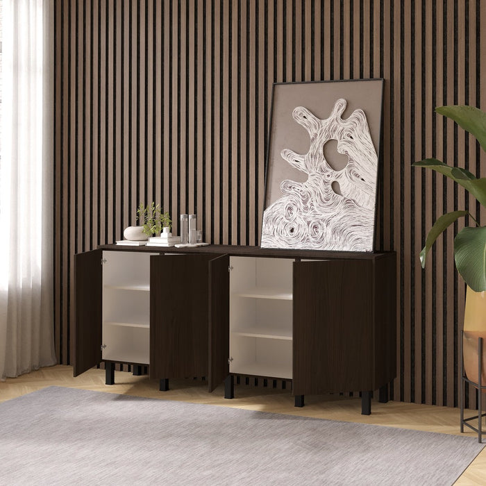 Artego Design Casella Ayaya 183 cm Dressoir Donkerbruin