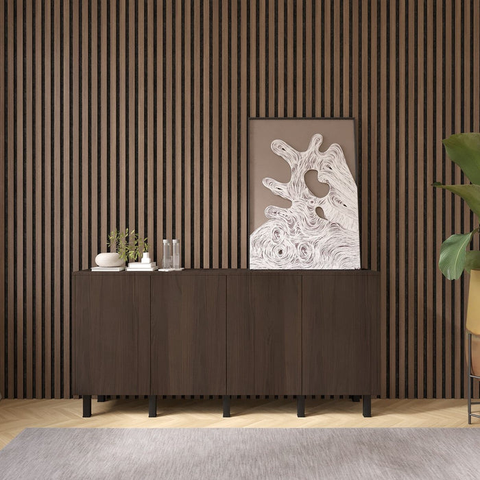 Artego Design Casella Ayaya 183 cm Dressoir Donkerbruin