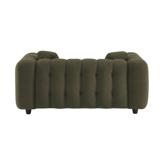 sweeek - 2-zitsbank, bekleed met bouclé textuur