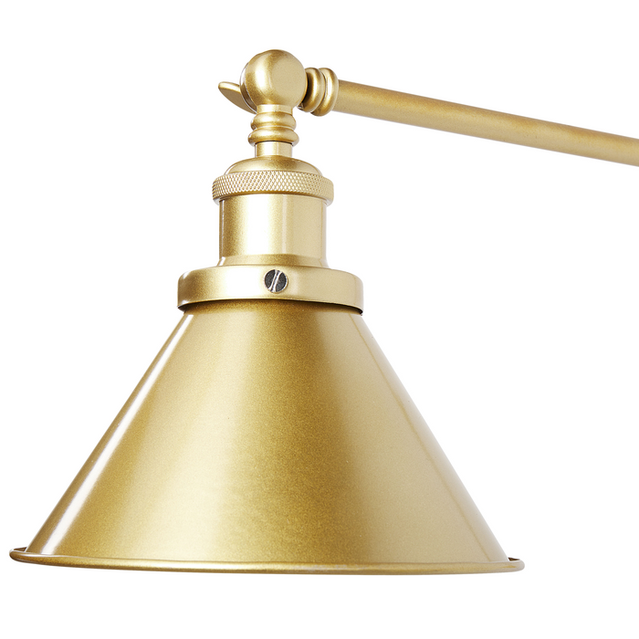Beliani - NARVA - Wandlamp - Goud - Metaal