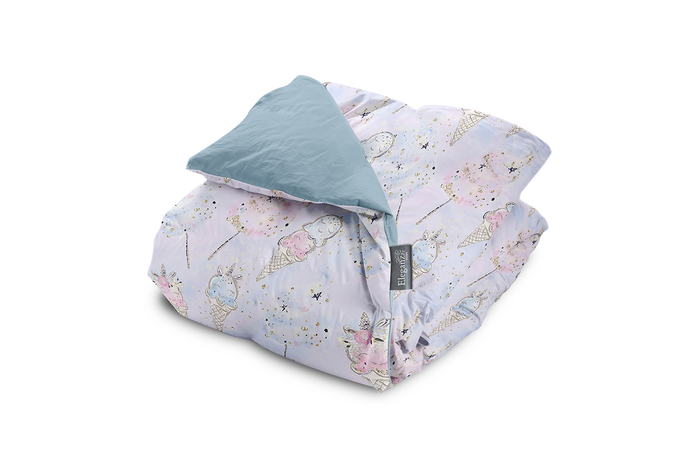 Eleganzzz Kinder Dekbedovertrek Micropercal Sweet Dreams - multi 140x220|240cm