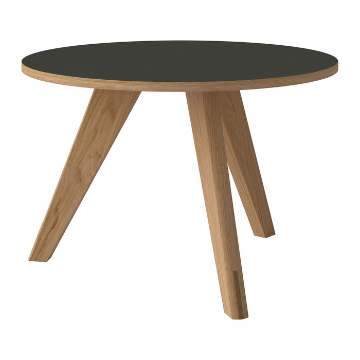 Bolia New Mood Salontafel - Geolied Eiken - Ø 60 cm - Grijs