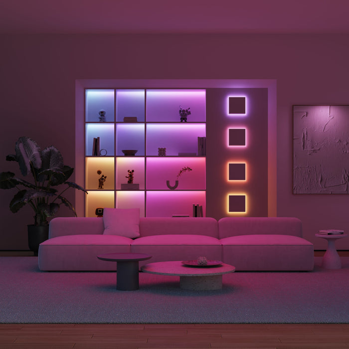 Calex Vibey Tafellamp - Oplaadbaar USB-C - RGBIC - Muziekfunctie