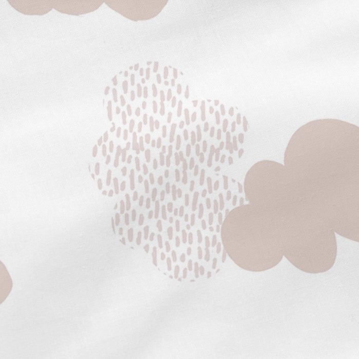 Clouds Kussen 60x40 cm Roze Basic Kids, Rosa, 100% katoen, de kwaliteit van 150 TC