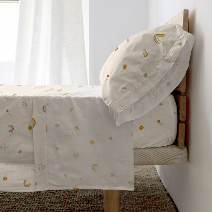 Iris Laken set 2-delig Happyfriday Mini, Veelkleurig, 100% katoen, de kwaliteit van 150 TC