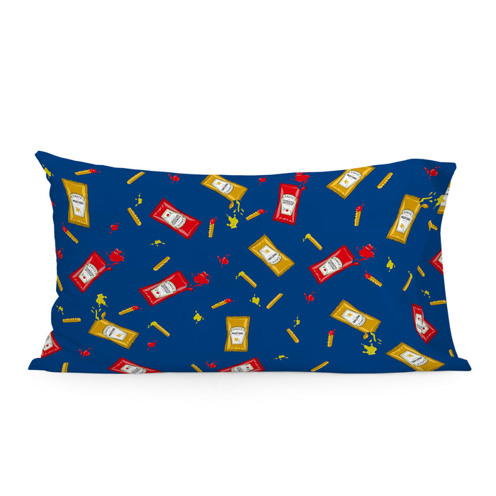 Hotdog Kussensloop Baleno Teen, Veelkleurig, 100% katoen, de kwaliteit van 150 TC