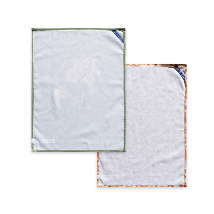 Jardin Keukenhanddoek 2 stuks 70x50 cm Happyfriday, Veelkleurig, 100% katoen, de kwaliteit van 200 Gr x m2