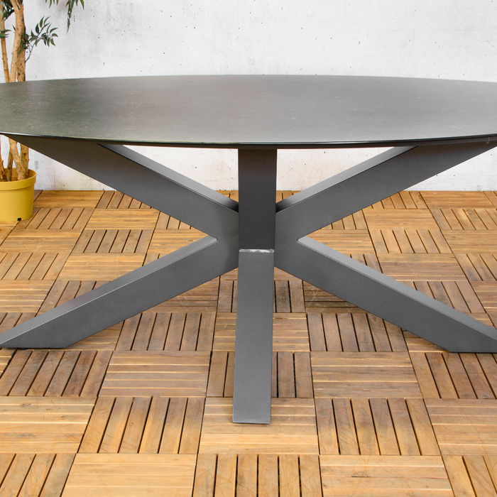 Sens-Line - Atalanta Tuintafel Ovaal 200x100cm - Keramiek