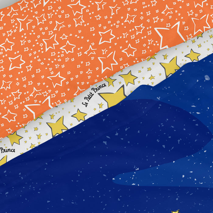 Migration Laken Set 2-delig Le Petit Prince, Veelkleurig, 100% katoen, de kwaliteit van 150 TC