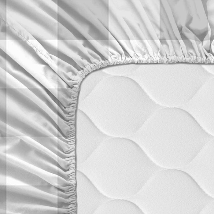 Vichy Hoeslaken Grijs Basic Kids, Grijs, 100% katoen, de kwaliteit van 150 hilos