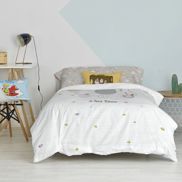 Voyageur Dekbedovertrek 2-delig Le Petit Prince, Veelkleurig, 100% katoen, de kwaliteit van 150 hilos