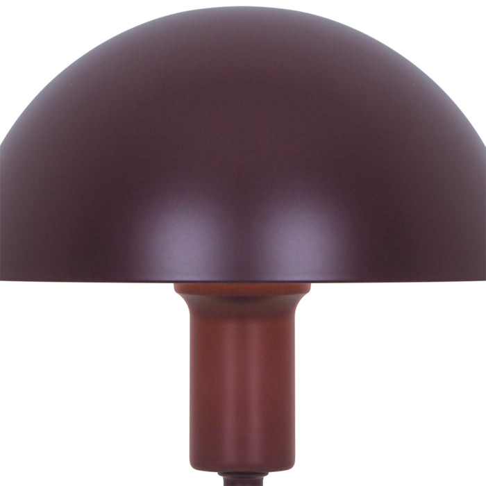 Nordlux Ellen Mini Tafellamp - Ø 16 cm - Bordeaux