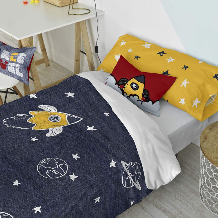 Mr Fox Dekbedovertrek Starspace