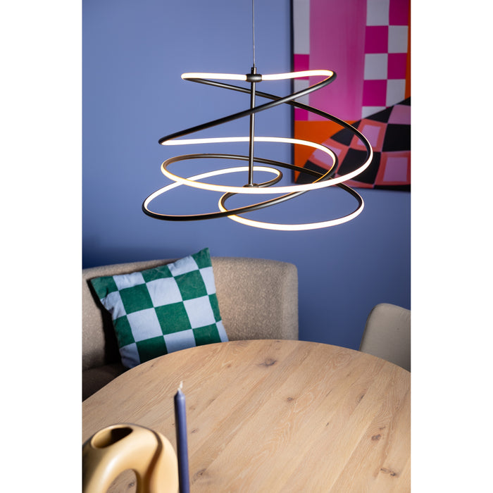 ETH Slinger Plafonniere Led 40w 2700k 3 stap dimbaar zwart