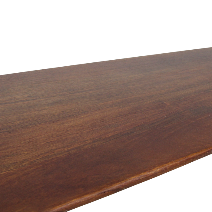 Raw Materials Bullnose eetkamerbank bruin 240 cm