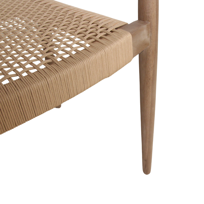 Raw Materials Freya tuinstoel met armleuning naturel