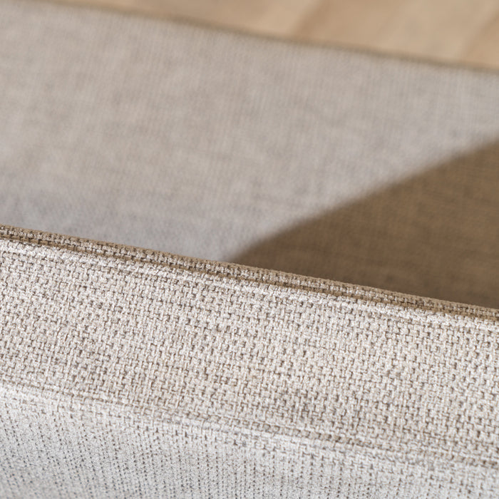 Bronx71 Scandinavische eetkamerbank Espen taupe gerecyclede stof 190