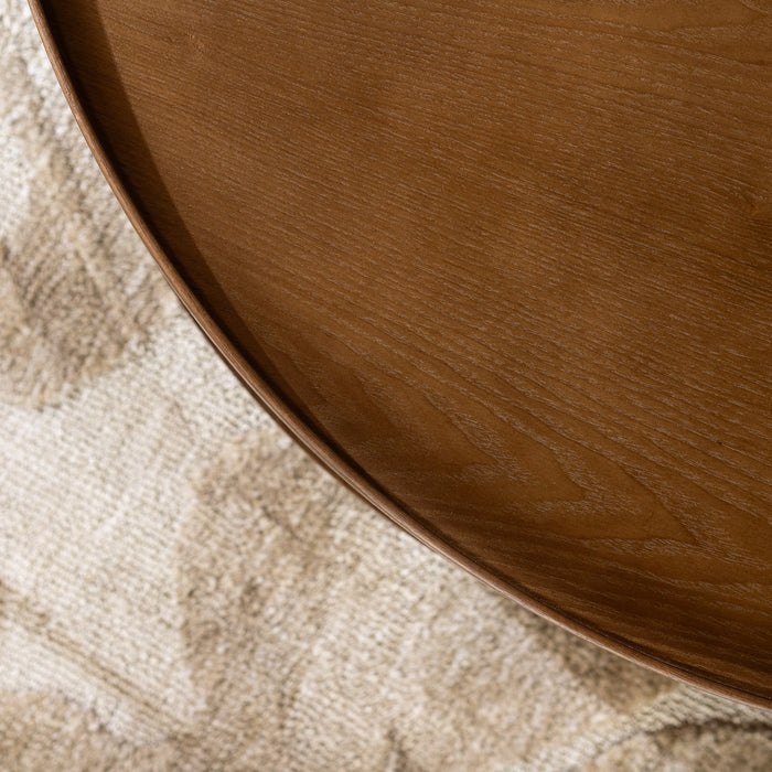 Bronx71 Salontafel Rio Ø58 cm rustiek eiken