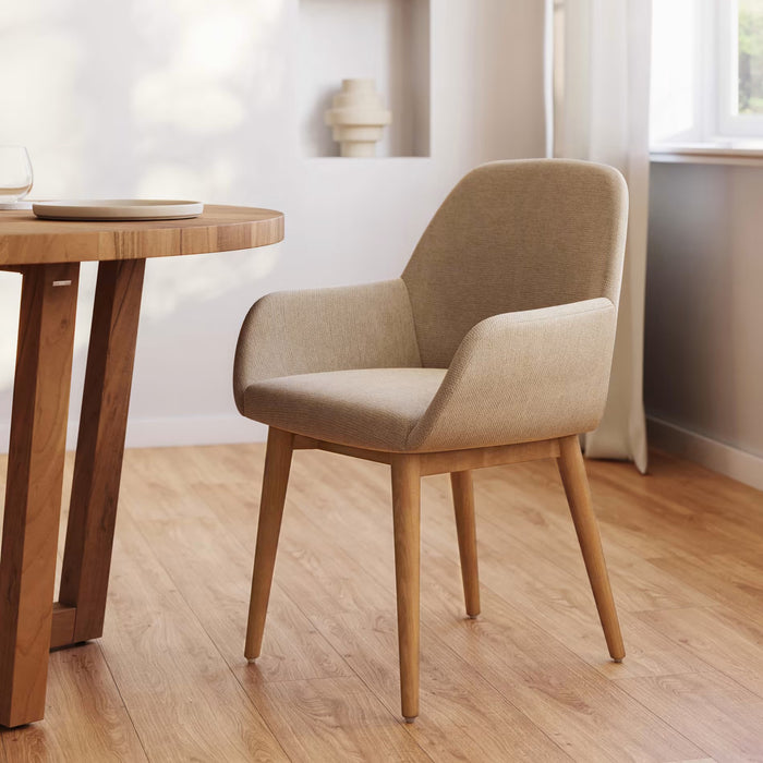 Kave Home Konna Eetkamerstoel - Beige