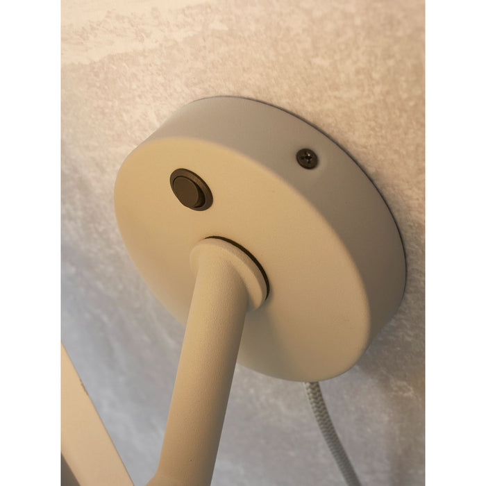 it's about RoMi Wandlamp Porto - Grijs - Ø25cm