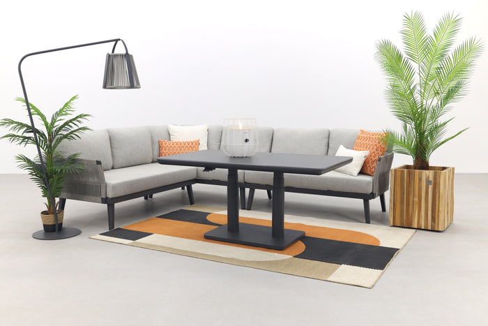 VDG Durban|Medina verstelbare loungeset - hoekbank - 2-delig