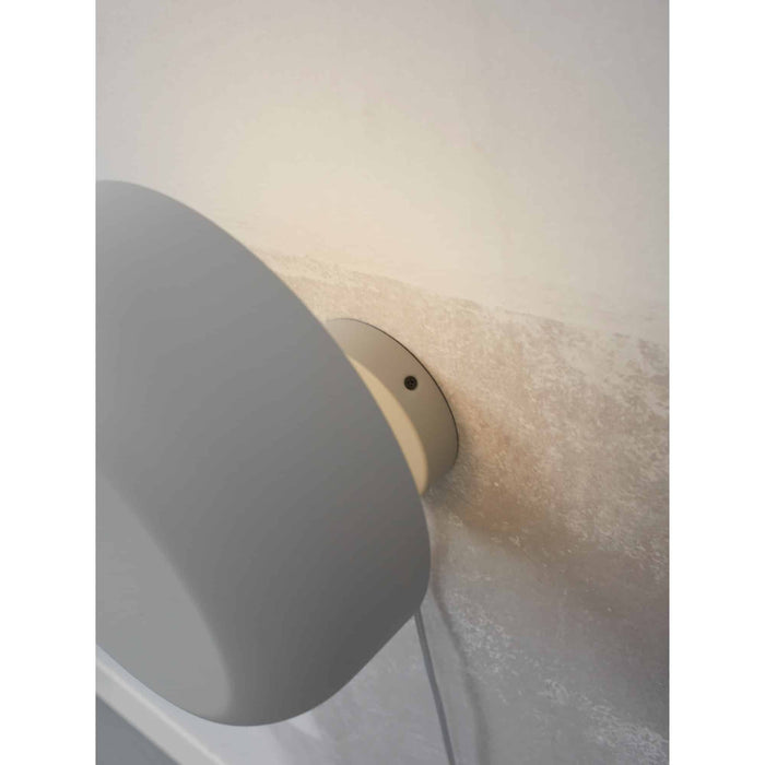 it's about RoMi Wandlamp Porto - Grijs - Ø25cm