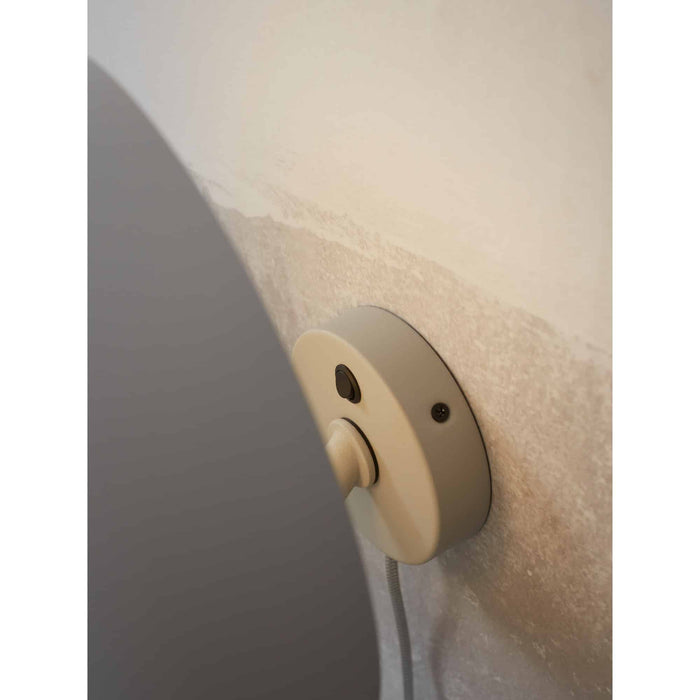 it's about RoMi Wandlamp Porto - Grijs - Ø25cm