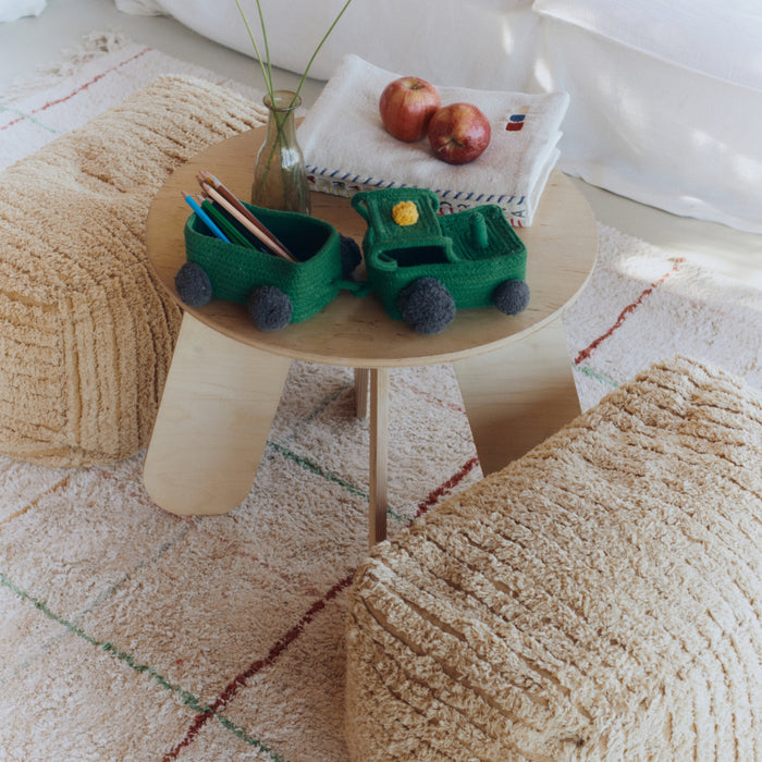 Lorena Canals Farm Poef - Hooiberg