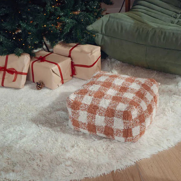 Lorena Canals Vichy Poef - Toffee