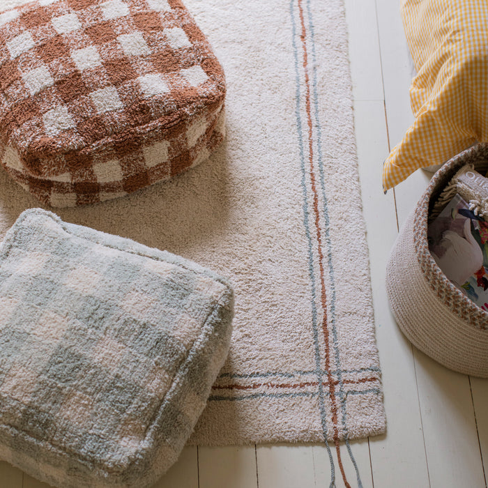 Lorena Canals Vichy Poef - Toffee