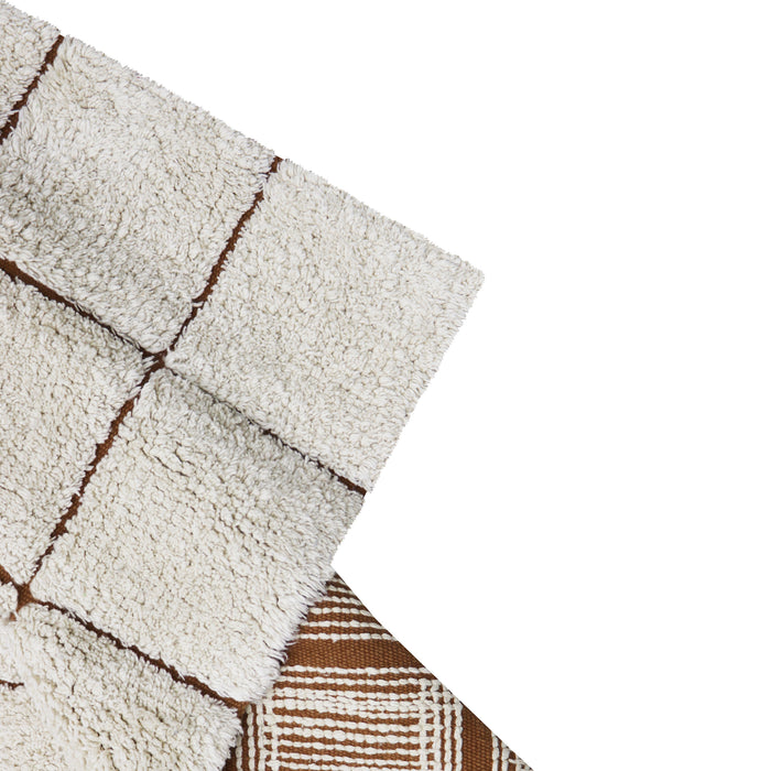 Lorena Canals Mosaic Vloerkleed 170 x 240 cm - Wit