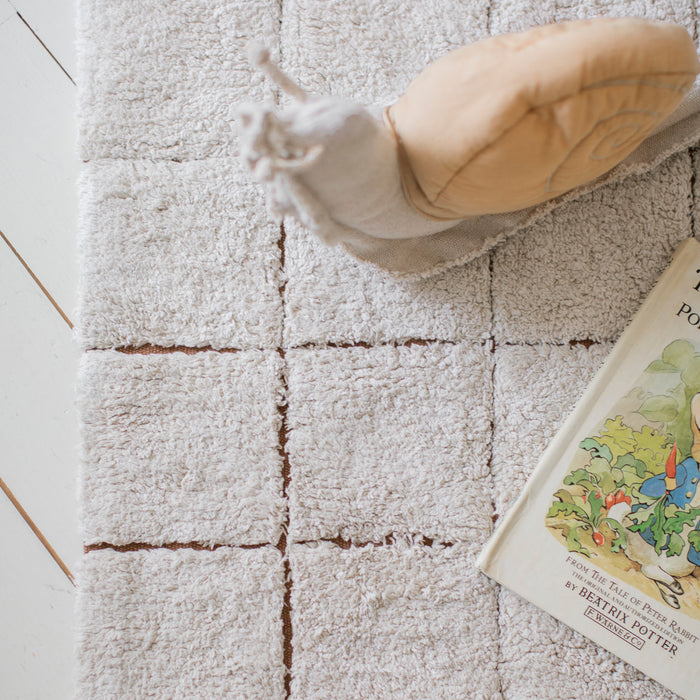 Lorena Canals Mosaic Vloerkleed 140 x 200 cm - Wit