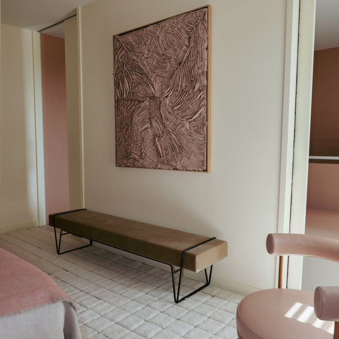 Lorena Canals Mosaic Vloerkleed 230 x 300 cm - Naturel