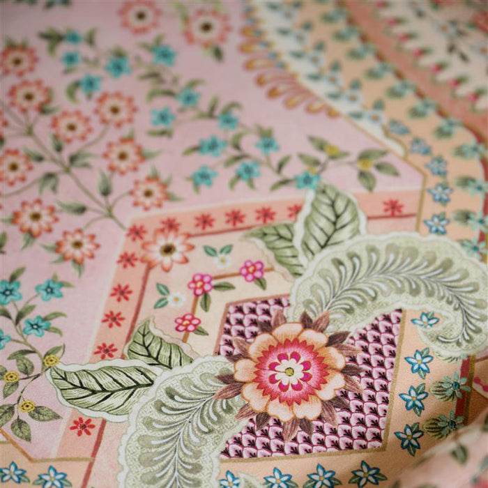 Pip Studio Jabali Flower Dekbedovertrek 200 x 200/220 cm - Coral