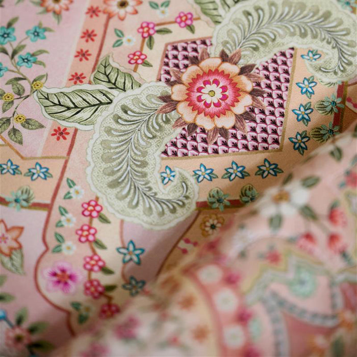 Pip Studio Jabali Flower Dekbedovertrek 260 x 200/220 cm - Coral