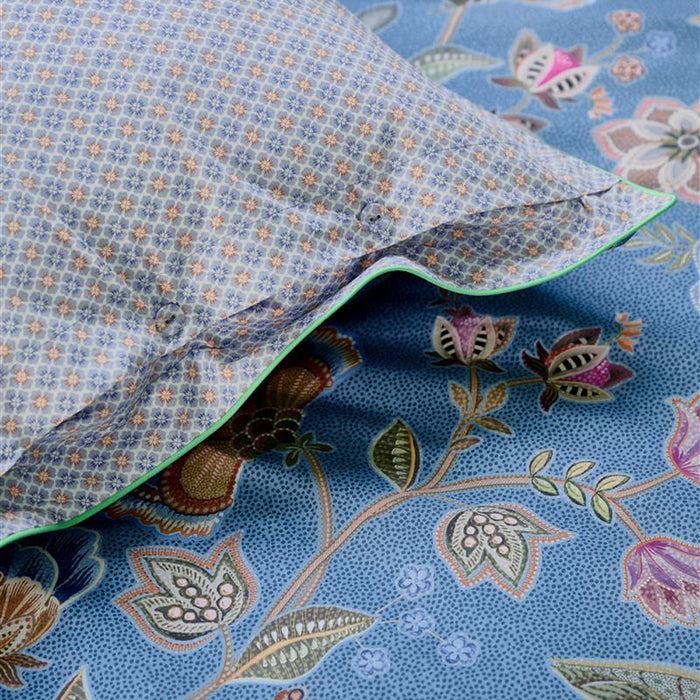 Pip Studio Matata Dekbedovertrek 140 x 200/220 cm - Blauw