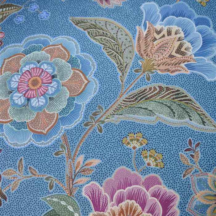 Pip Studio Matata Dekbedovertrek 140 x 200/220 cm - Blauw