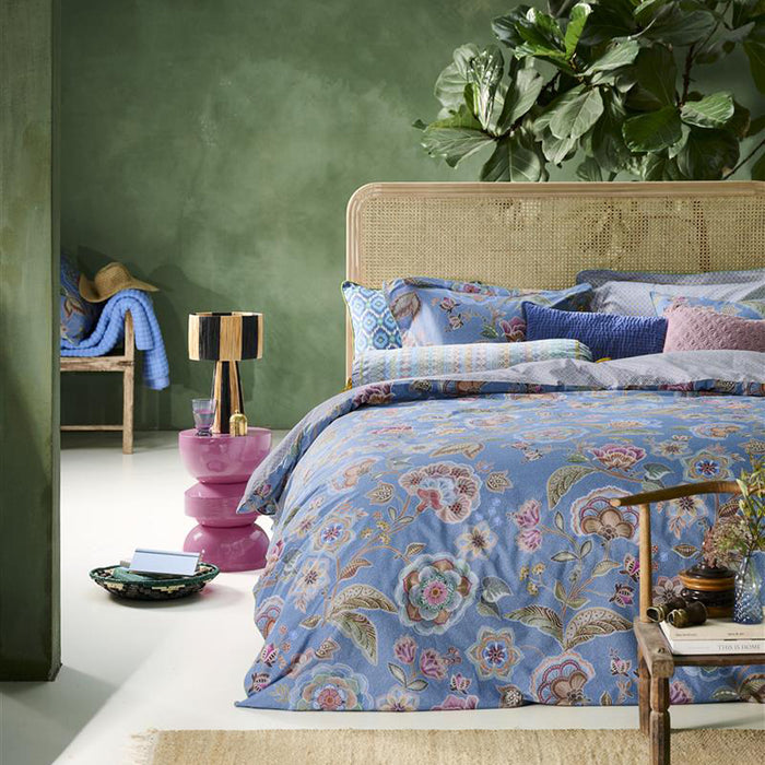 Pip Studio Matata Dekbedovertrek 240 x 200/220 cm - Blauw