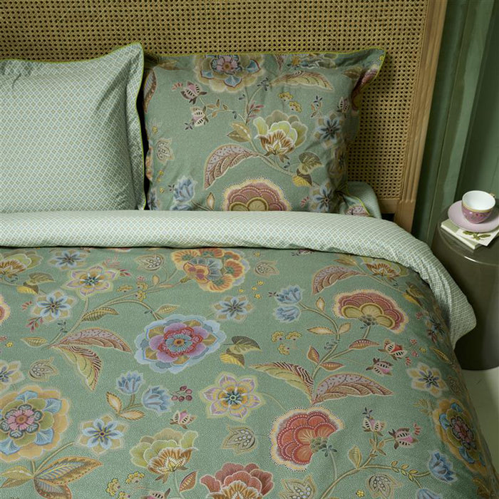 Pip Studio Matata Dekbedovertrek 240 x 200/220 cm - Groen