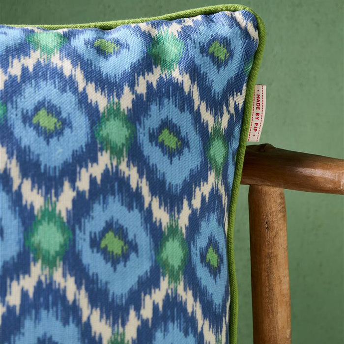 Pip Studio Zazu Sierkussen 53 x 53 cm - Blauw