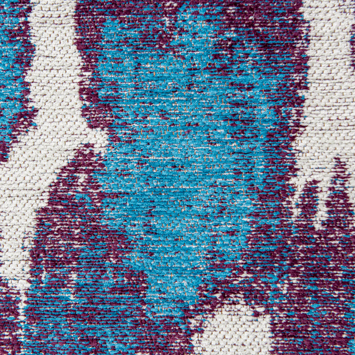 Lola & Moi Ikat Vloerkleed 240 x 340 cm - Blue Duck
