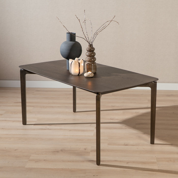 Bronx71 Scandinavische eettafel Cala walnoot 160 x 90 cm