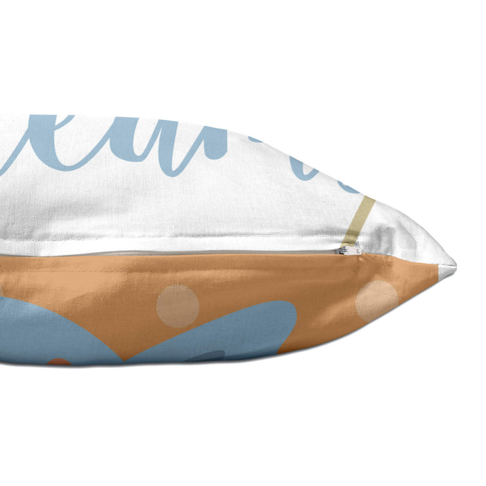 Candies Kussenhoes 50x30 cm Happynois, Veelkleurig, 100% katoen, de kwaliteit van 150 hilos