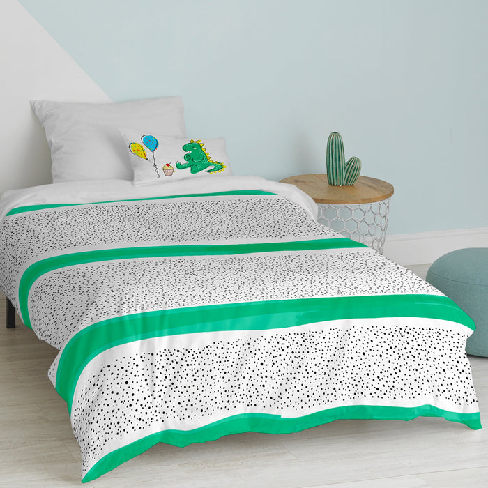 Topping Dekbedovertrek wieg 2-delig Blanc Kids, Veelkleurig, 100% katoen, de kwaliteit van 150 TC