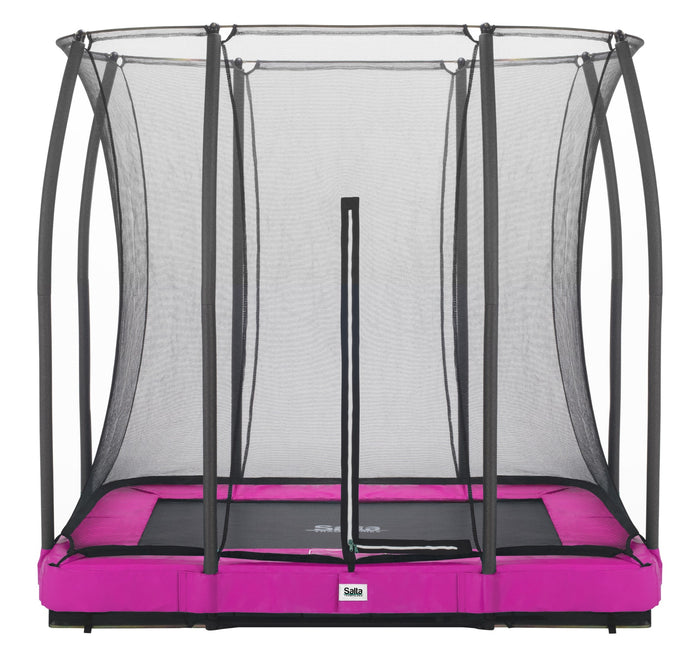 Salta Trampoline Comfort Edition Ground 214 x 153 cm met