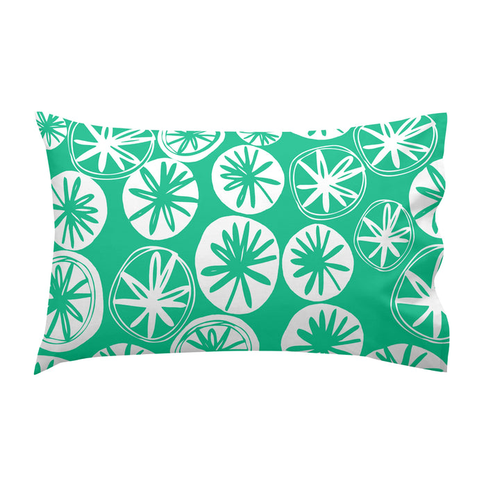 Panda garden Dekbedovertrek wieg 2-delig Moshi Moshi, Rosa, 100% katoen, de kwaliteit van 150 hilos