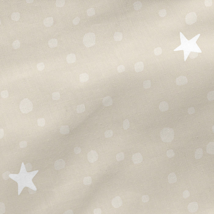Little star Noordse tas Beige Basic Kids, Beige, 100% Katoen (buitenkant) 100% Polyester (vulling), de kwaliteit van 150 TC
