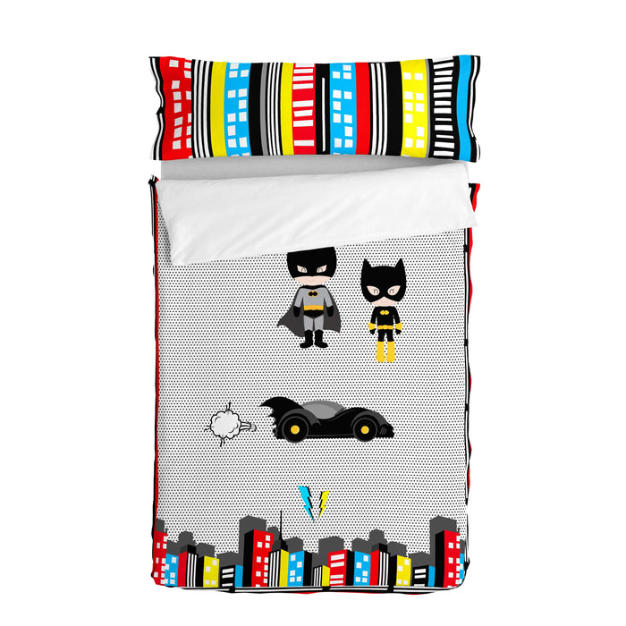 Bat Noordse tas Mr Fox, Veelkleurig, 100% Katoen (buitenkant) 100% Polyester (vulling), de kwaliteit van 150 TC